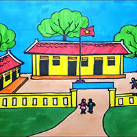 Top 38 bài văn tả ngôi trường lớp 5 hay nhất (Dàn ý + Sơ đồ tư duy)