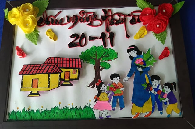 Cách làm thiệp 20-11