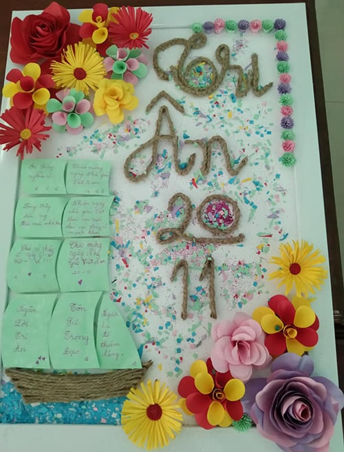 Cách làm thiệp 20-11