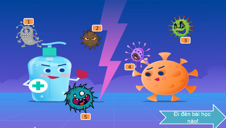 Trò chơi Powerpoint dành cho môn Tiếng Việt lớp 1 sách Kết nối tri thức