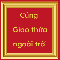 Bài cúng giao thừa ngoài trời 2025 chuẩn nhất