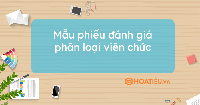 Phiếu đánh giá, xếp loại viên chức