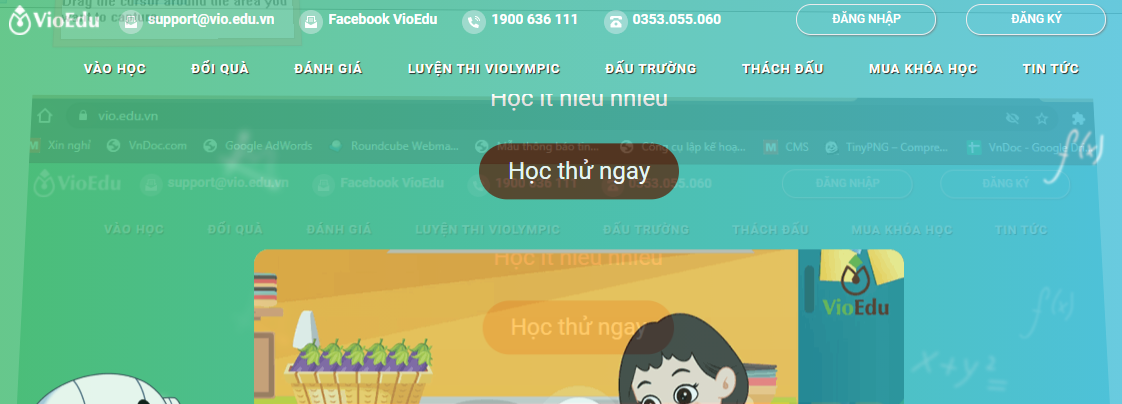 Hướng dẫn sử dụng VioEdu dành cho học sinh