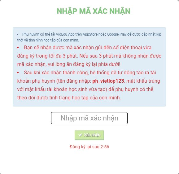 Cách đăng nhập VioEdu