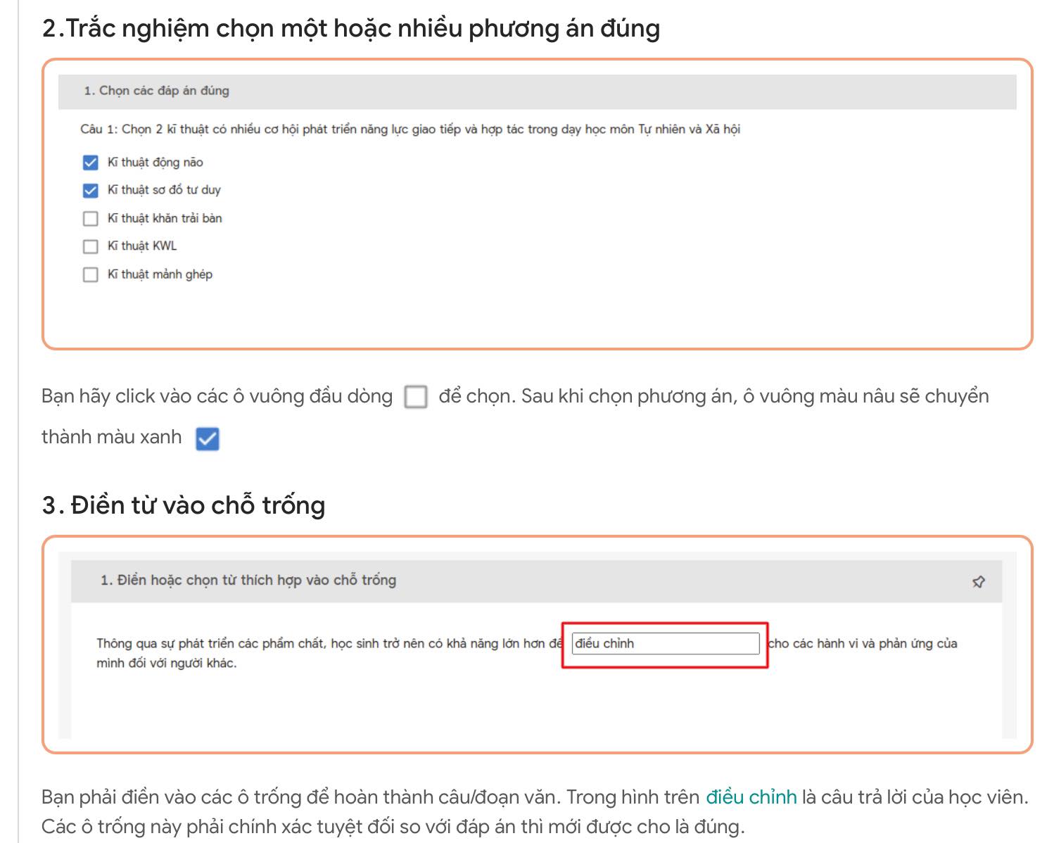Học tập môn Cơ sở lý luận mô đun 2