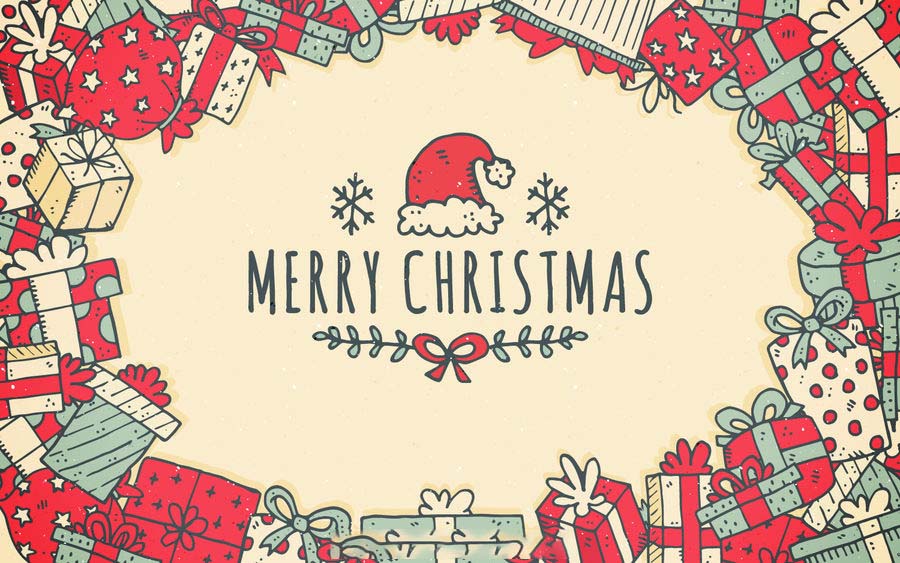 Thiệp Noel ấn tượng