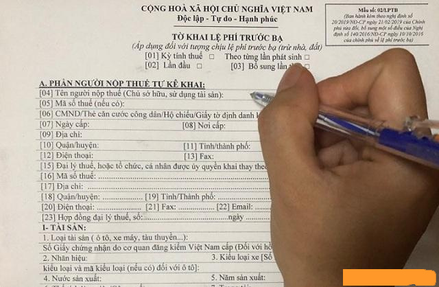 Thủ tục mua bán xe máy cũ 2023 mới nhất