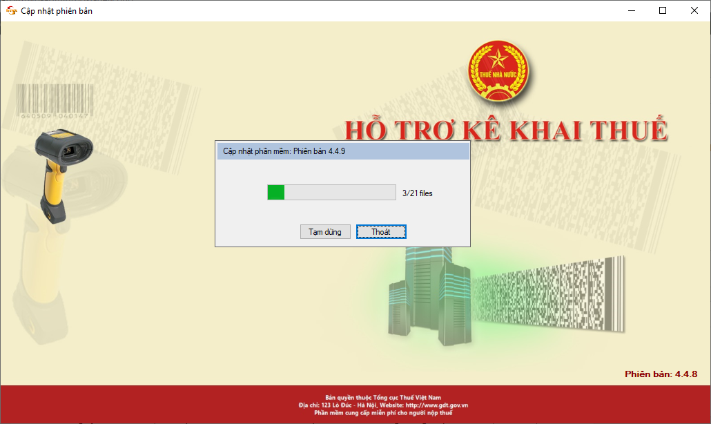 Hướng dẫn cài đặt HTKK mới nhất