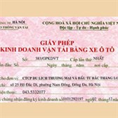 Lỗi không có giấy phép kinh doanh vận tải 2021