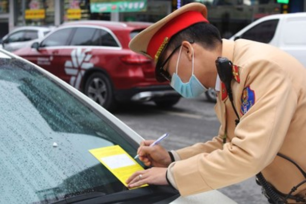 Thời gian thông báo phạt nguội