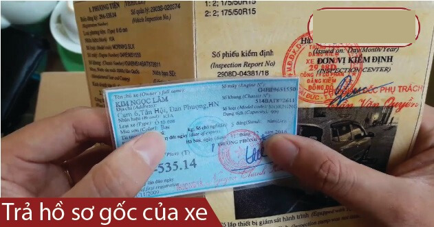 Thủ tục rút hồ sơ gốc xe máy 2021