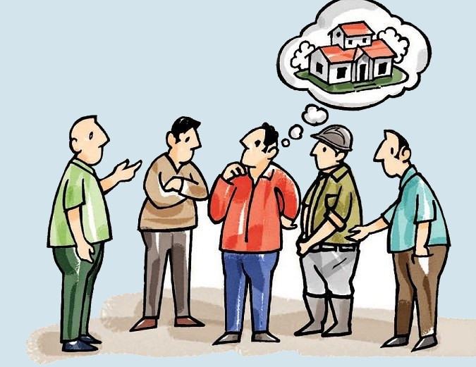 Phân chia đất đai thừa kế không có di chúc 2021