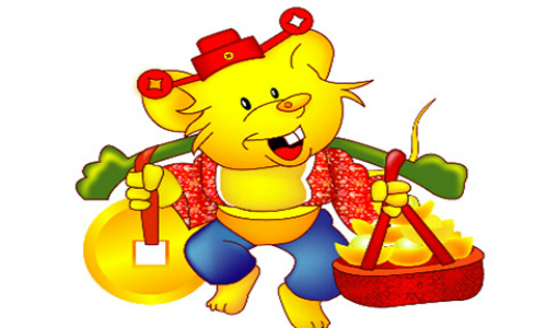 Màu may mắn năm 2023 Tuổi Tý