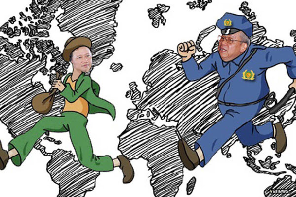 Trốn truy nã ở nước ngoài, nếu bắt được dẫn độ về Việt Nam ra sao?