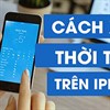 Cách xem thời tiết trên Iphone