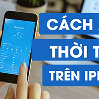 Cách xem thời tiết trên Iphone