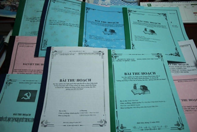 Hướng dẫn viết thu hoạch Nghị quyết Đại hội Đảng bộ nhiệm kỳ 2020-2025