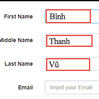 First Name là gì? Last name là gì?