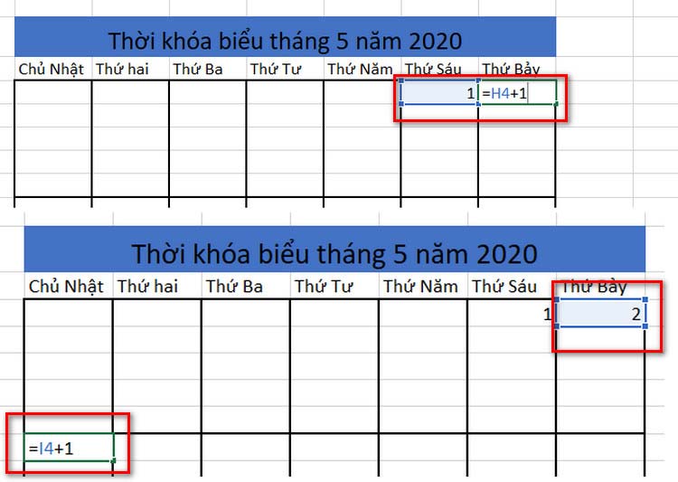 Cách tạo thời khóa biểu online