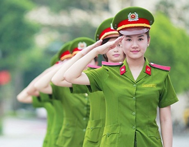 Các ngành Công an tuyển nữ 2023