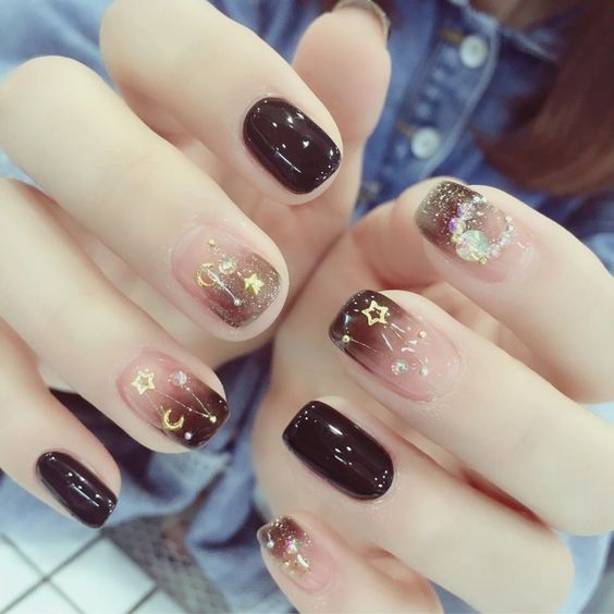 Mẫu nail Tết 2021