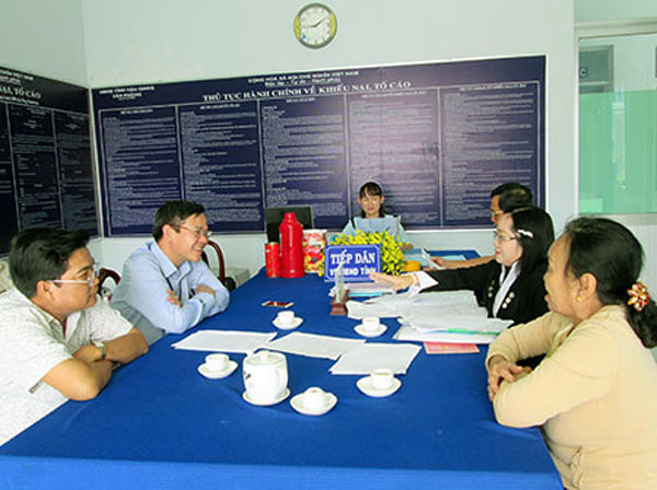 Quy định tiếp công dân của Đảng