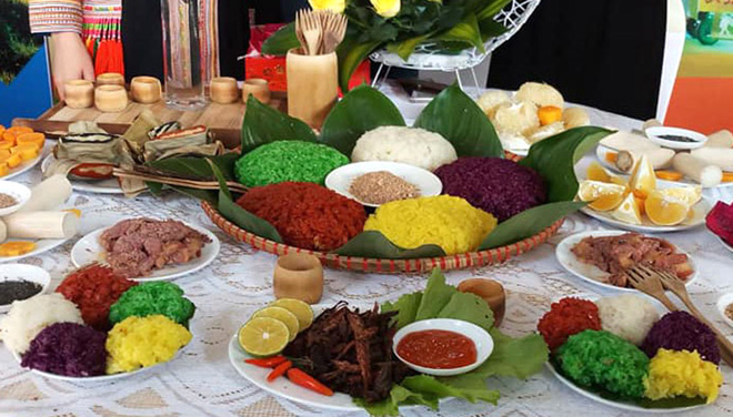 Món ăn không thể thiếu trong lễ tết của người Nùng