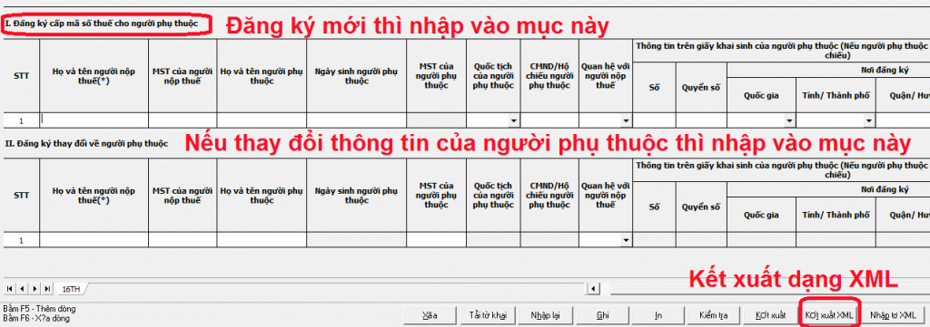 Cách đăng ký người phụ thuộc giảm trừ gia cảnh