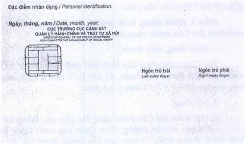 Căn cước công dân gắn chip