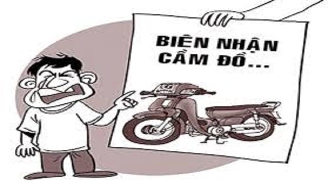 Mượn xe người khác mang đi cầm cố có vi phạm?