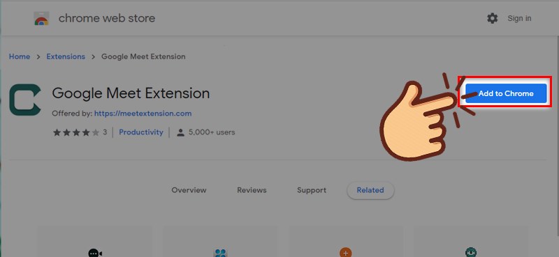 Cách cài đặt Google Meet để học trực tuyến