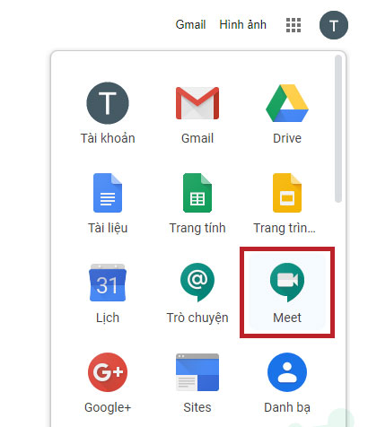 Hướng dẫn sử dụng Google Meet để học trực tuyến