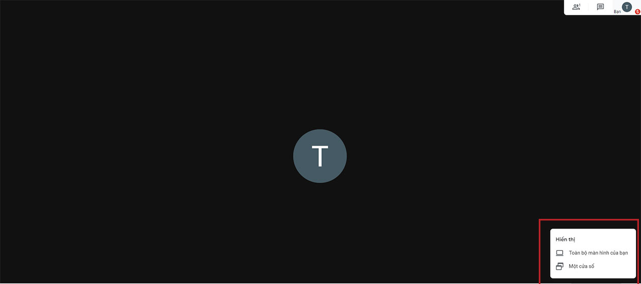 Hướng dẫn sử dụng Hangouts Meet dạy học 