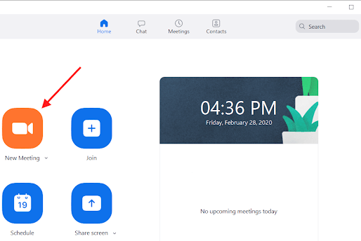 Cách tạo phòng Zoom