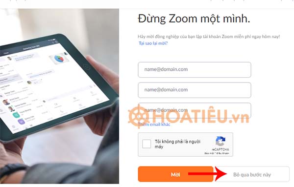 Cách đăng nhập Zoom