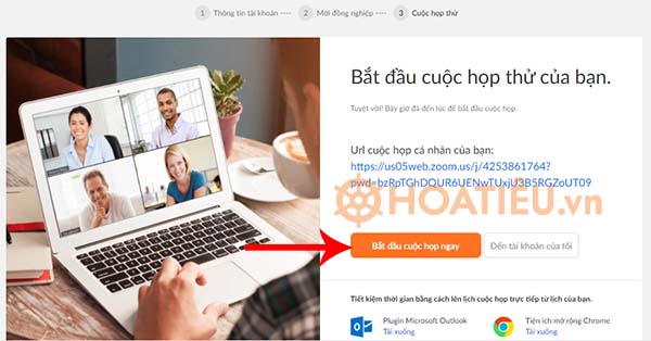Cách đăng nhập Zoom