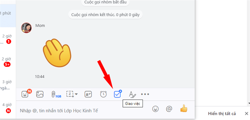 Hướng dẫn dùng Zalo PC dạy học online