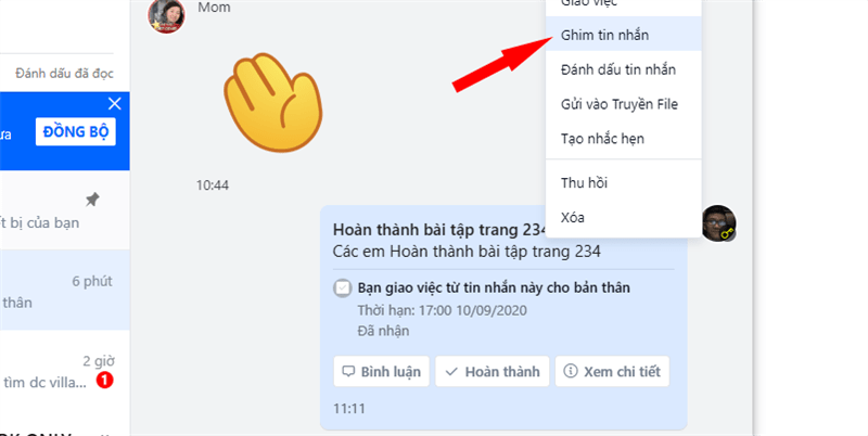 Hướng dẫn dùng Zalo PC dạy học online