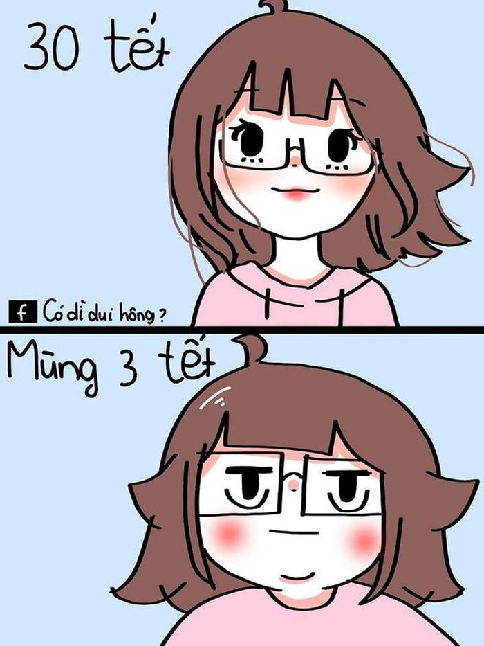 Hình ảnh chế vui ngày tết 