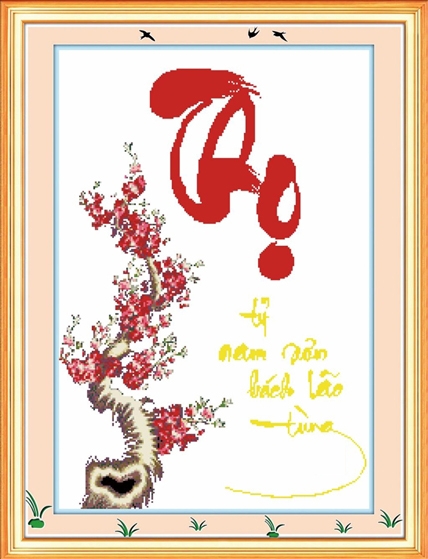 Xin chữ đầu năm 2021