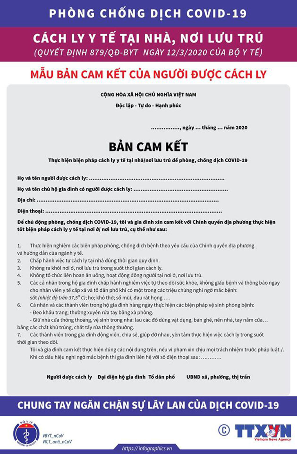 Quy định cách ly COVID