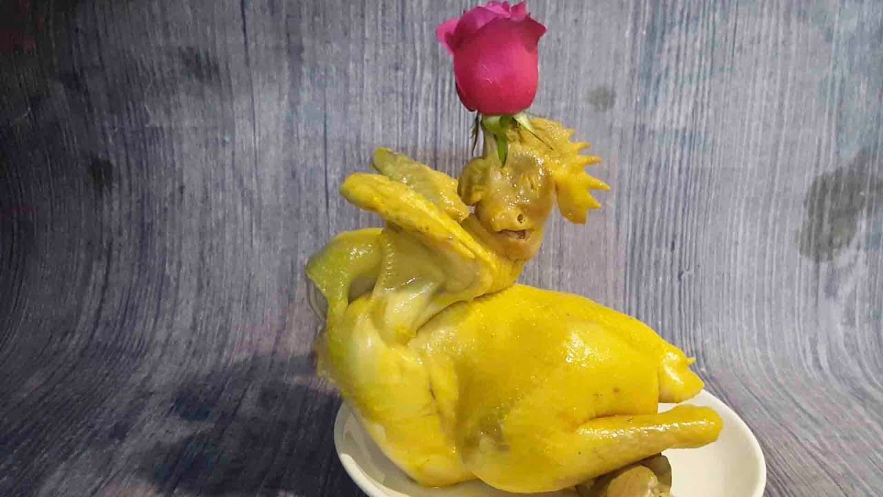 Cách buộc gà lễ cánh tiên