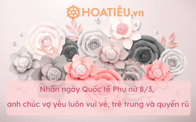 Thiệp 8-3 cho vợ