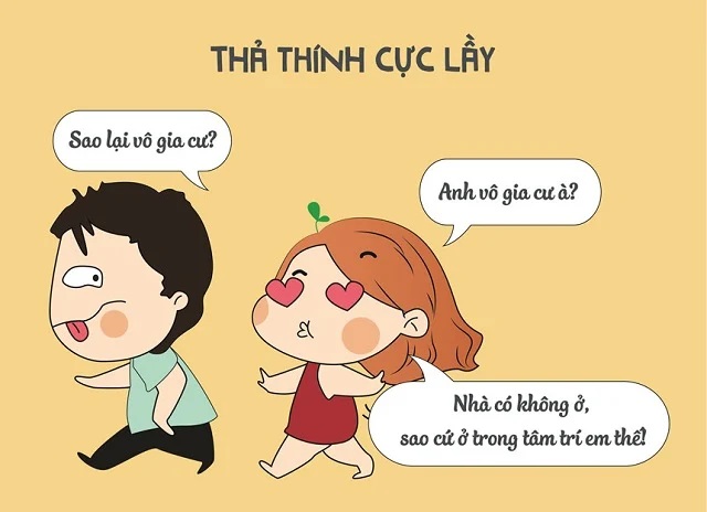 Cap, STT thả thính theo tỉnh thành