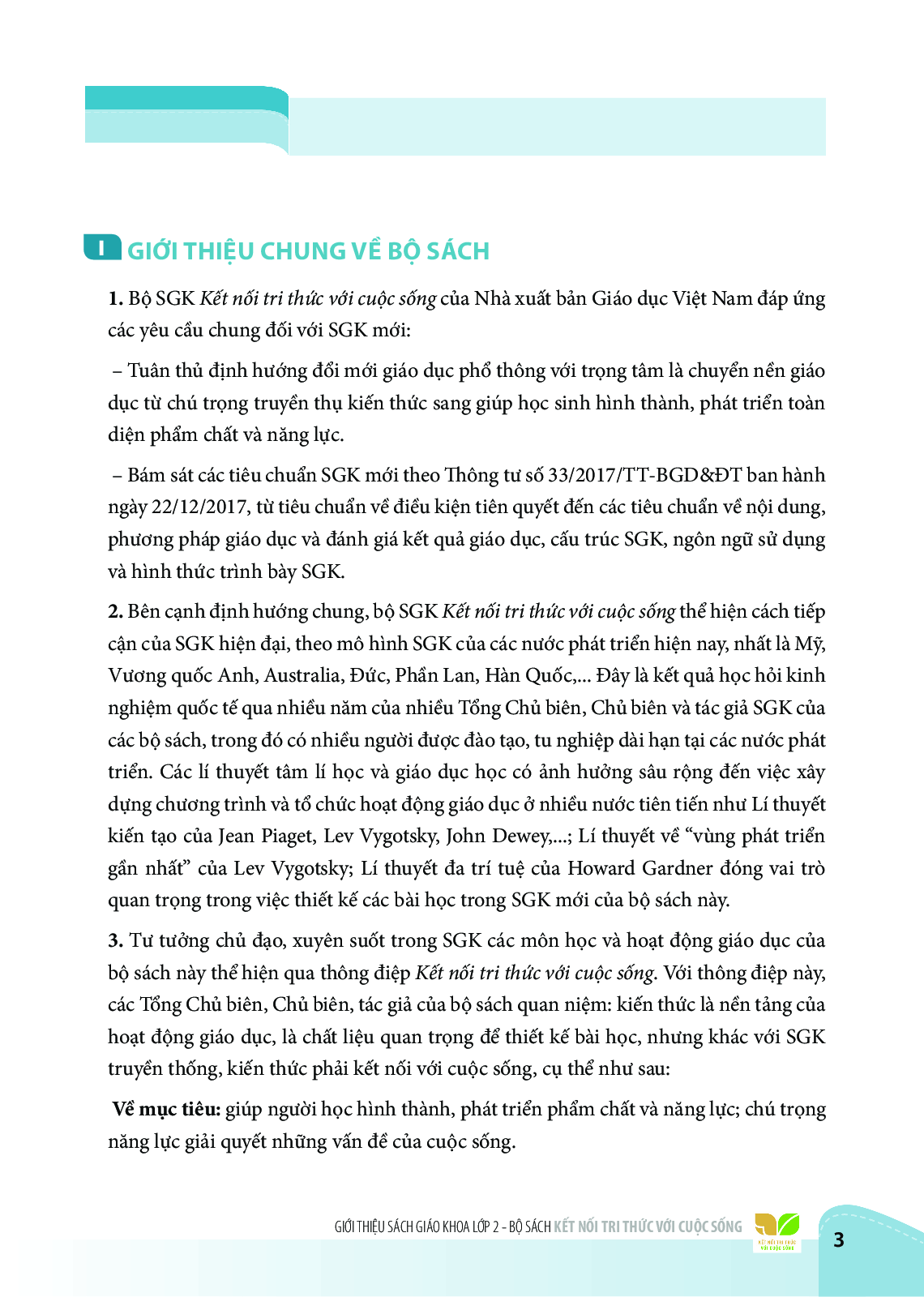 Tài liệu giới thiệu sách giáo khoa lớp 2