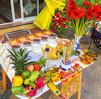 Mâm cúng khai trương đầu năm