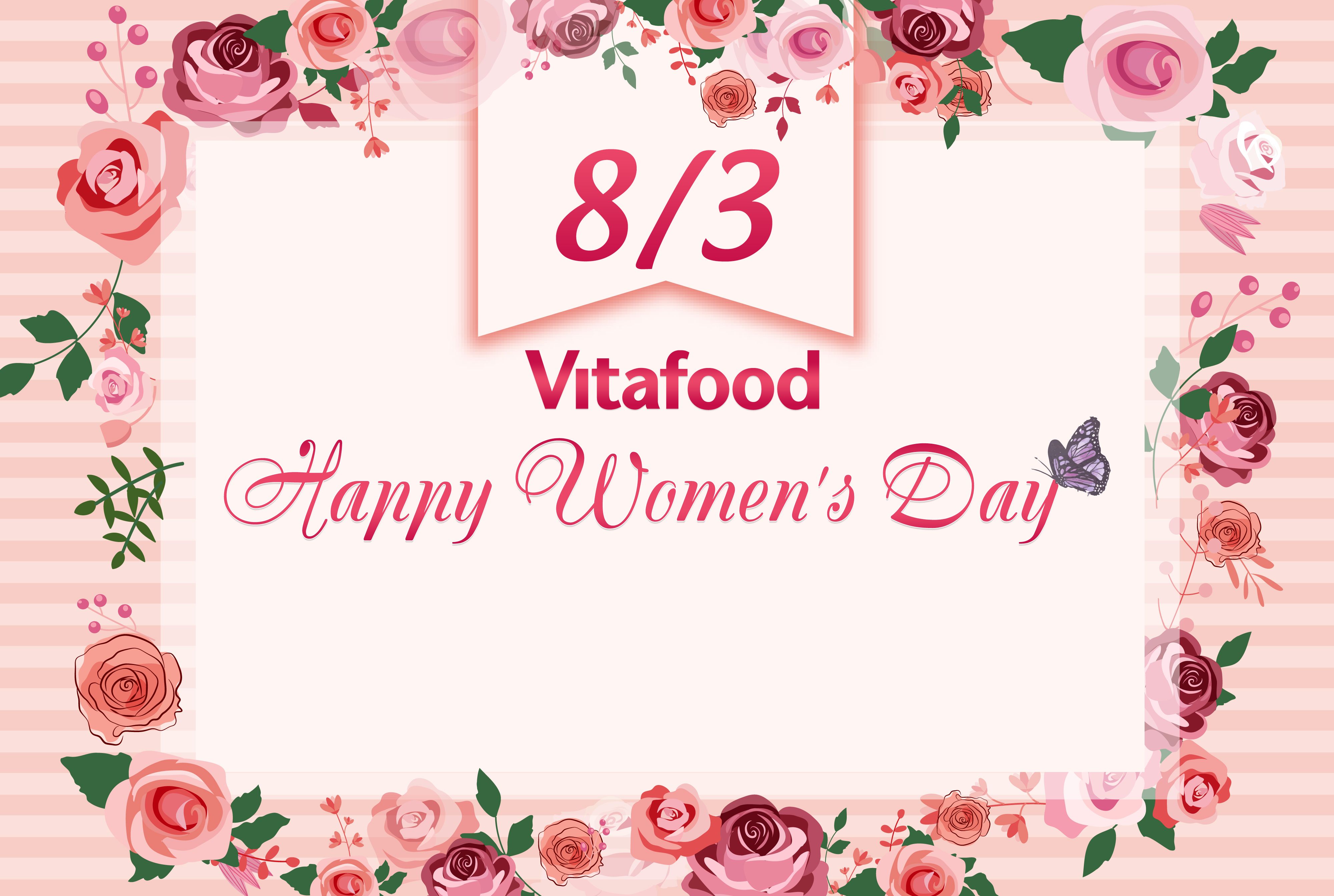 Vector banner trang trí 8-3 