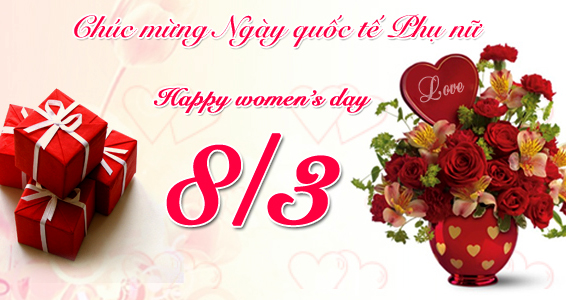 Cap hay chúc mừng ngày 8/3 đăng mạng xã hội