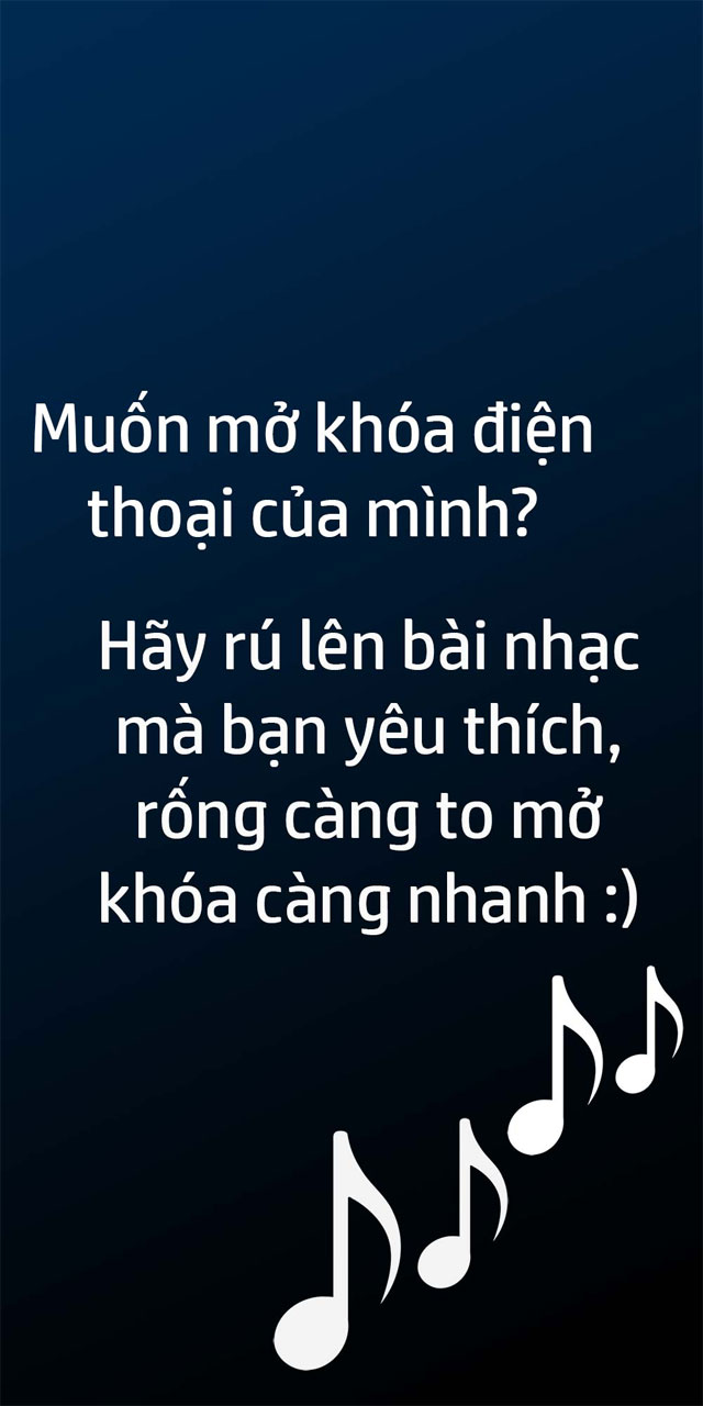 Hình nền mở khóa điện thoại bá đạo