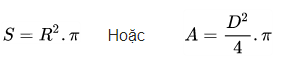 Tính diện tích hình tròn